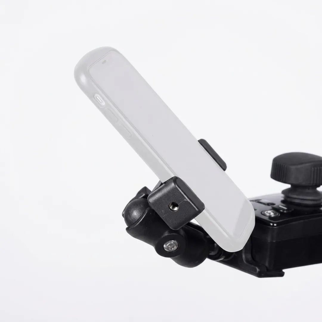 Soporte para móvil para la silla de ruedas eléctrica M4B de fácil instalación dortomedical