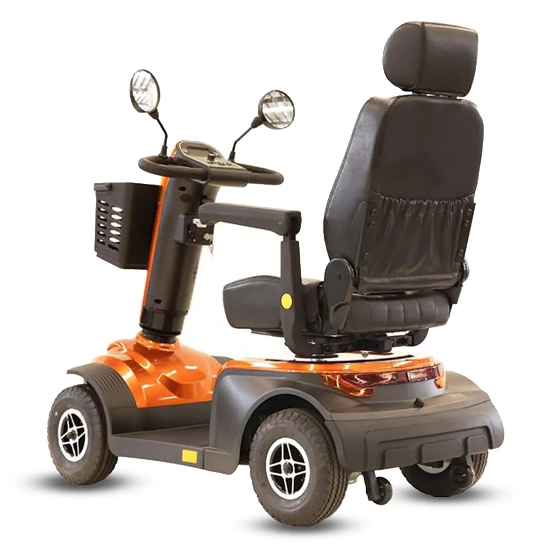 Vehículo de movilidad reducida con capacidad de carga de 180 kg y chasis resistente dortomedical