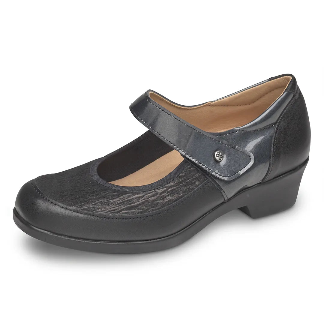 Zapato ortopédico para mujer de Calzamedi especial para juanetes y dedos en garra dortomedical