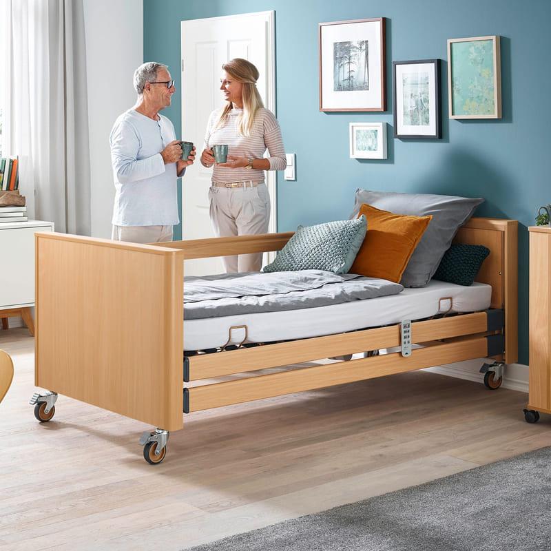 Trapecio de cama, barra de trapecio para movilidad de cama con función  giratoria horizontal, cama de hospital, soporte de piso, barra de trapecio  para