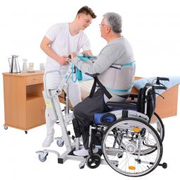 Trasladar discapacitados silla