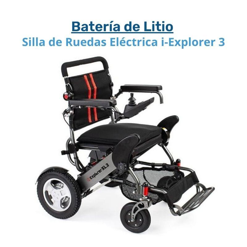 Batería de Litio para Silla de Ruedas I-Explorer XL3