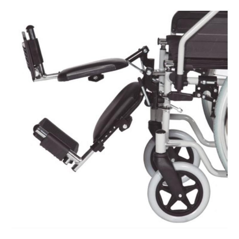 Reposapies elevable silla ruedas