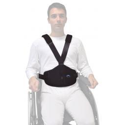 Cinturon abdominal tirantes silla ruedas