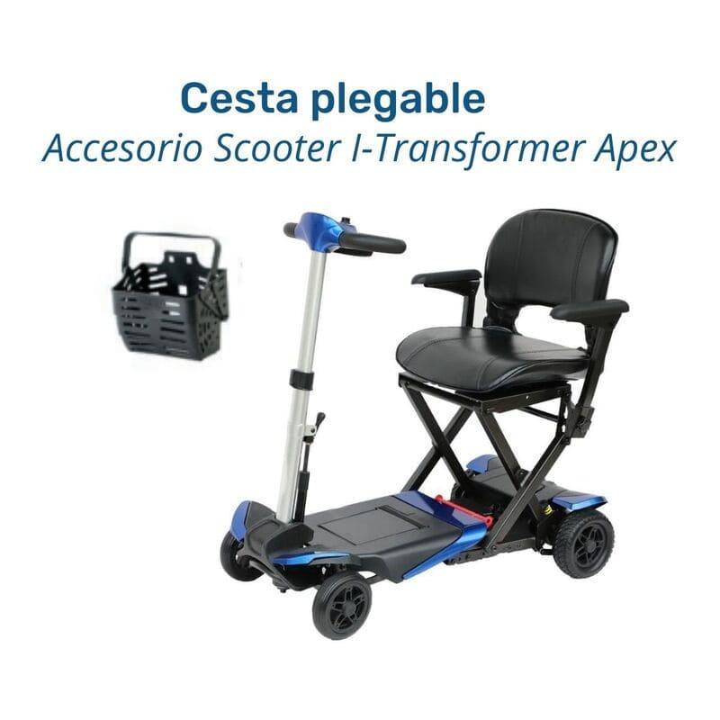 Cesta Plegable para Scooter I-Transformer de Apex