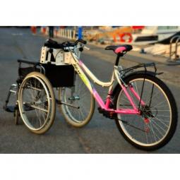 Bicicleta adaptada silla rueda
