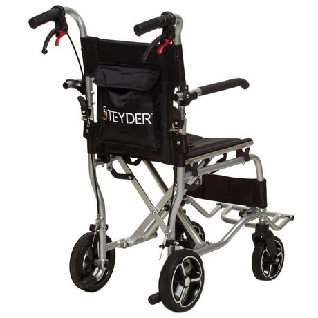 Silla de Ruedas Viajes y Traslados SUPER LIGERA con Bolsa Transporte Mini Trans