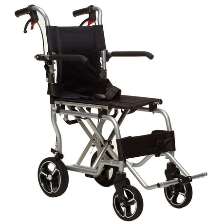Silla de Ruedas Viajes y Traslados SUPER LIGERA con Bolsa Transporte Mini Trans