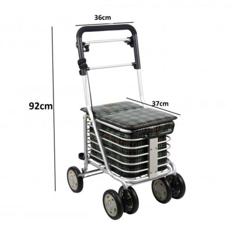 Andador Carrito de la Compra con Asiento