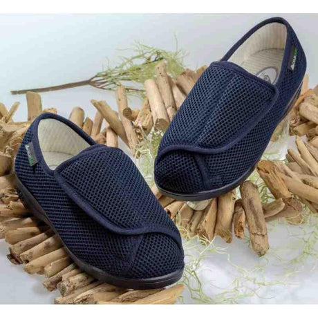 Zapatilla PIES ANCHOS de Rejilla Mujer Celia Ruiz