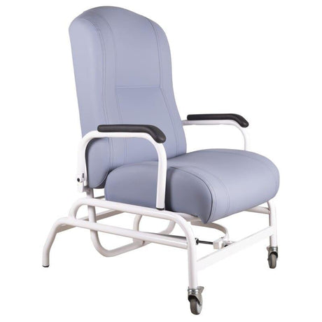 Sillón Geriátrico Reclinable con 2 Ruedas para Residencias