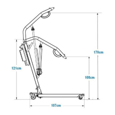 Grúa de Bipedestación Desmontable VULCAN UP
