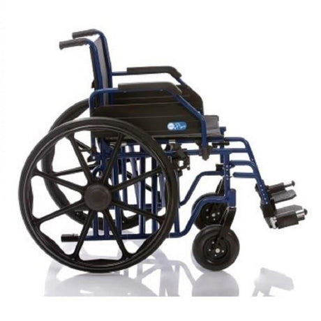 Silla de Ruedas XL Plegable (Resistente 200Kg)