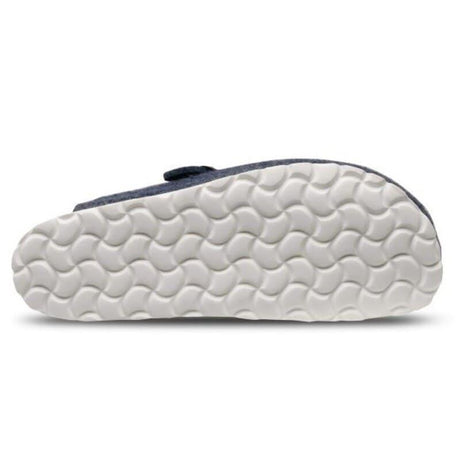 Zapatilla Zueco de Casa Cómoda Fieltro Feliz Caminar