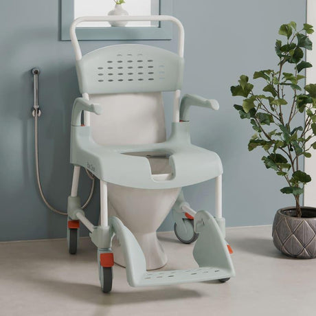 Silla Clean con Apertura Delantera para WC y Ducha
