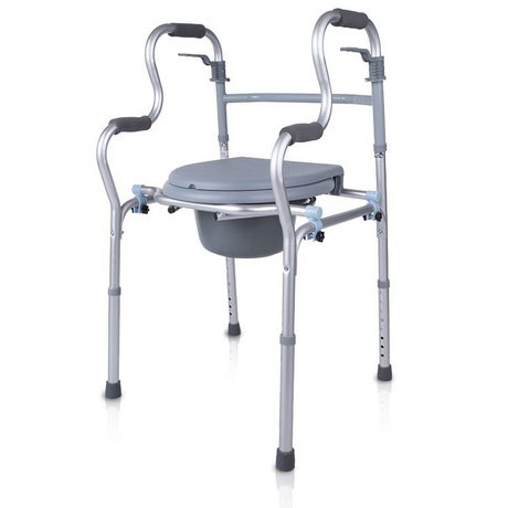 Andador con Inodoro Plegable 2 en 1