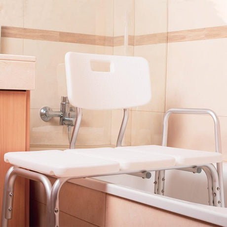 Banqueta de Bañera para Transferencias de ALUMINIO