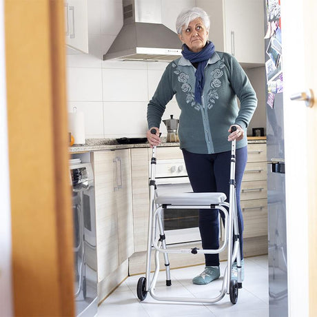 Andador de 2 Ruedas Estrecho para Interiores 3G