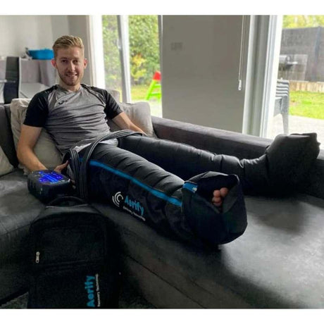 Máquina de Presoterapia Portátil con Botas o Pantalón Aerify Charge Recovery