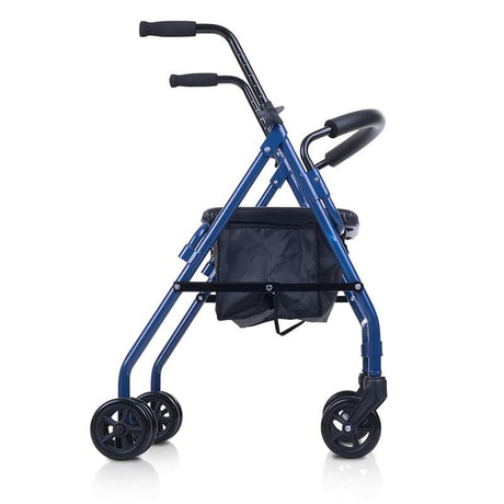 Andador Plegable con Freno de Presión y Asiento