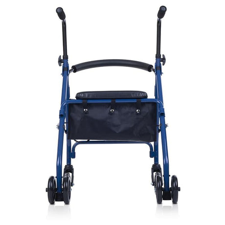 Andador Plegable con Freno de Presión y Asiento