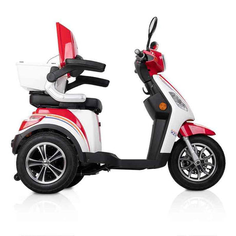 Scooter Eléctrico - Moto de 3 Ruedas Potente Madeira