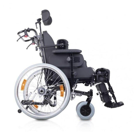 Silla de Ruedas Reclinable con Reposapiés Elevables Balance 11