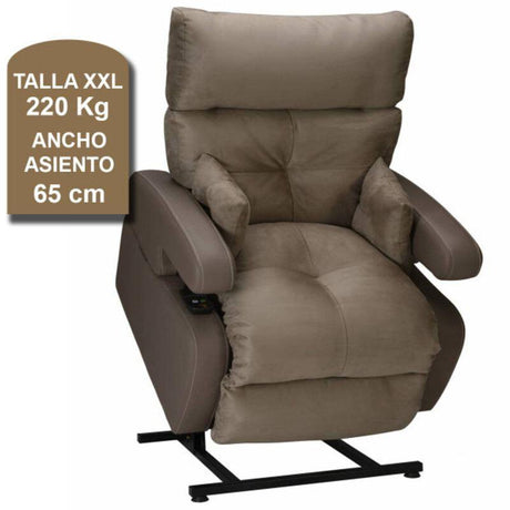 Sillón Elevable Eléctrico Bariátrico Cocoon XXL (Hasta 220 kg)