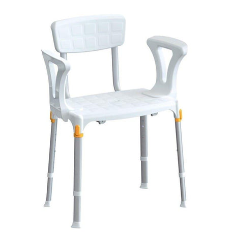 Silla de Ducha Segura Resistente 150kg Regulable en Altura Portofino