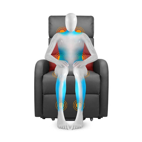 Sillón Levanta Personas con MASAJE Vibratorio con Calor Lumbar