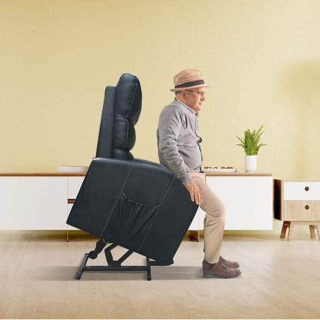 Sillón Levanta Personas con MASAJE Vibratorio con Calor Lumbar