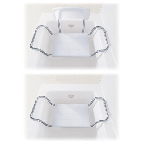 Asiento para Bañera REGULABLE en Anchura con/sin Respaldo Onda