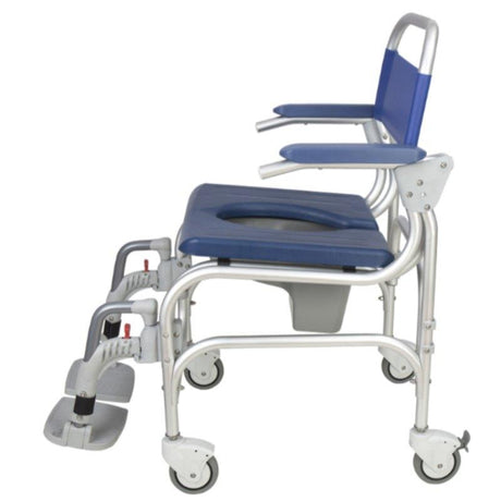 Silla de Baño e Inodoro Reposabrazos Abatibles con/sin Tapa Atlantic