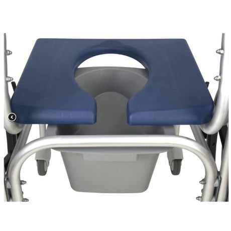 Silla de Baño con Inodoro y Ruedas Grandes con/sin Tapa Atlantic