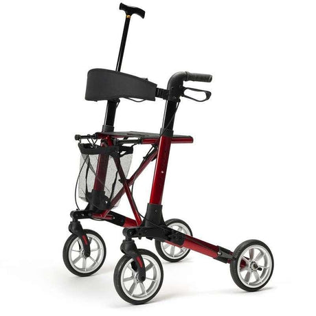 Andador Rollator Plegable con Asiento y Cesta Aluminio Quadri-Light
