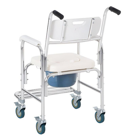 Silla de Ducha con WC Extraíble