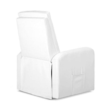 Sillón Relax BLANCO Elevable y Reclinable