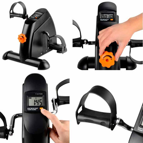 Mini Pedaleador Bicicleta Manual para Ejercicio en Casa