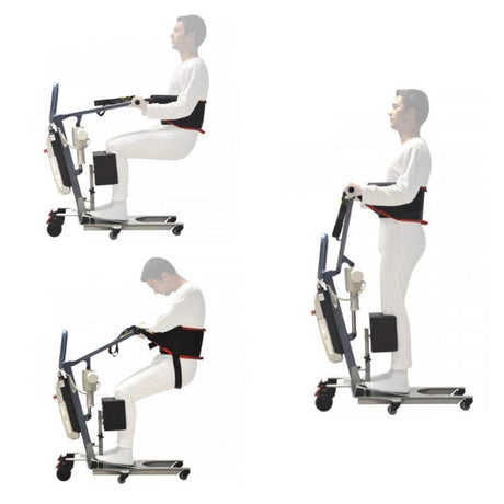 Grúa de Bipedestación Way Up Blue Resistente 150 Kg