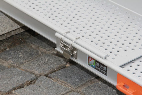 Rampa de Aluminio Telescópica 2 Carriles (Resistente 270 kg.)