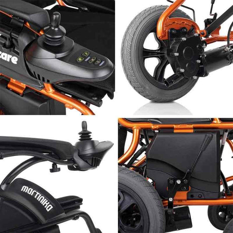 Silla de Ruedas Eléctrica PLEGABLE Ligera Martinika