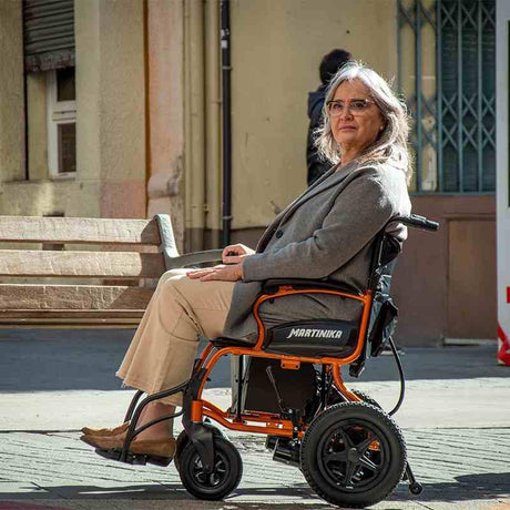 Silla de Ruedas Eléctrica PLEGABLE Ligera Martinika