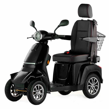 Scooter Eléctrico Moto GRAVIS Asiento Premium Respaldo Alto