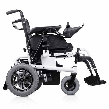 Silla de Ruedas Eléctrica Plegable Ligera de Aluminio Spring