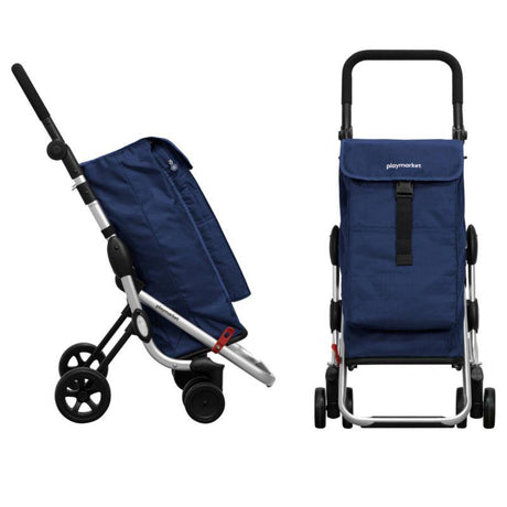Carrito de la Compra Plegable con Bolsa Térmica Playmarket