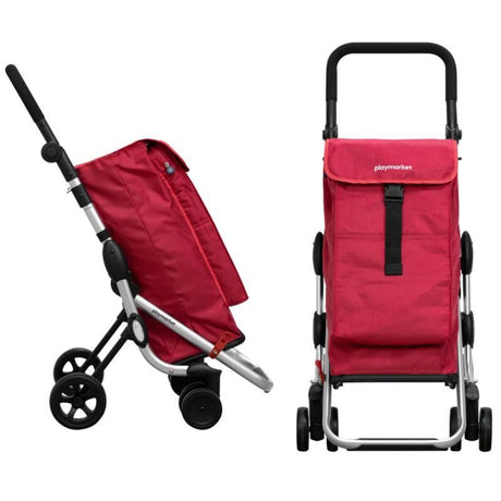 Carrito de la Compra Plegable con Bolsa Térmica Playmarket