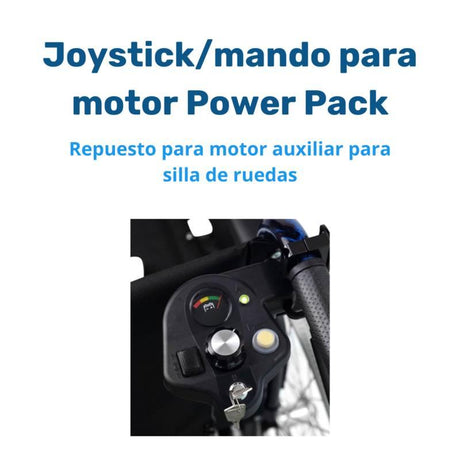 Joystick/Mando Motor Auxiliar para Silla de Ruedas PowerPack 1752CM