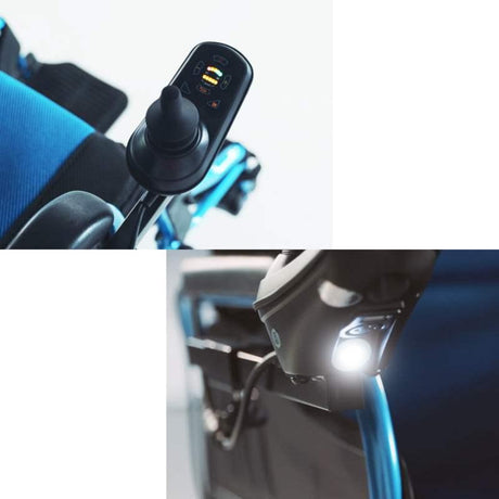 Silla de Ruedas Eléctrica Ligera con Plegado Rápido y Fácil Level 3
