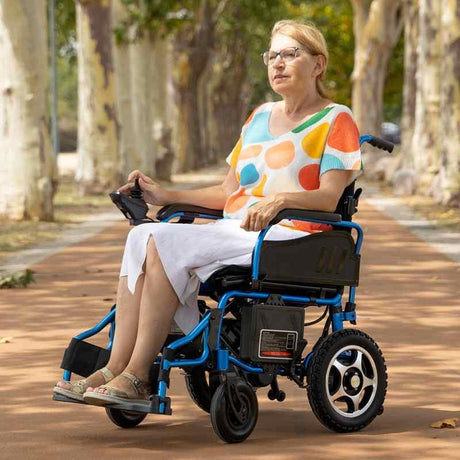 Silla de Ruedas Eléctrica Ligera con Plegado Rápido y Fácil Level 3