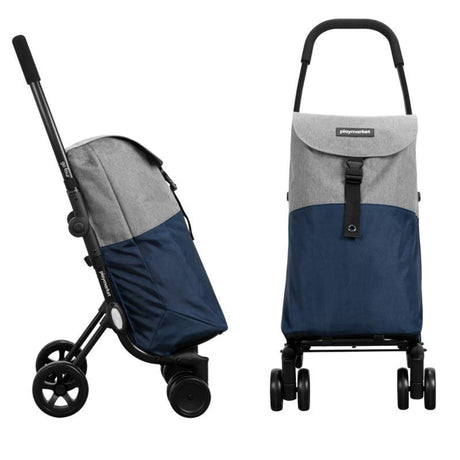 Carro Compra 4 Ruedas PLEGABLE Y SUPERCOMPACTO Playmarket